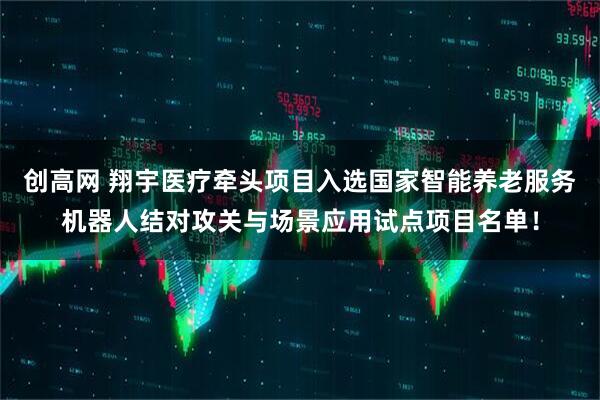 创高网 翔宇医疗牵头项目入选国家智能养老服务机器人结对攻关与场景应用试点项目名单！